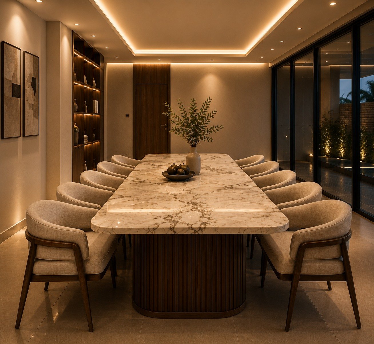 L-Shape Modular Kitchen